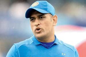 MS Dhoni trends on social media after India thrashing at Wankhede