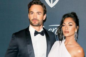 It's a Golden date for Nicole Scherzinger and Thom Evans