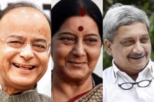 Arun Jaitley, Sushma Swaraj, Parrikar conferred with Padma awards