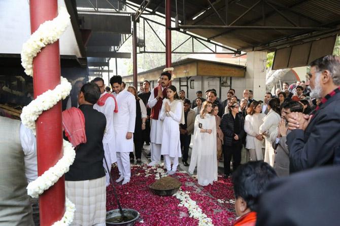 Ritu Nanda funeral
