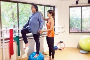 Veteran actor Ranjeet joins a fitness studio; Dino Morea's new look