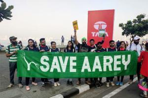 Runners spread awareness on various social issues at Mumbai Marathon