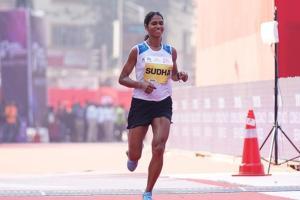 Srinu Bugatha and Sudha Singh win Indian Elite Full Marathon