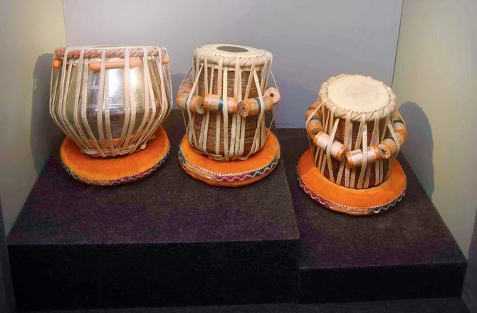 Membranophones include the tabla and the mridangam