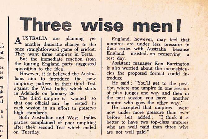 The January 6, 1980, news article in Sportsweek magazine