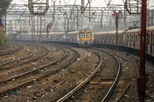 Woman crossing rail track with earphones on hit by train in Thane