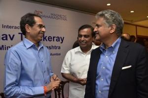 Uddhav meets Ambani's, Tata's to make state a trillion-dollar economy