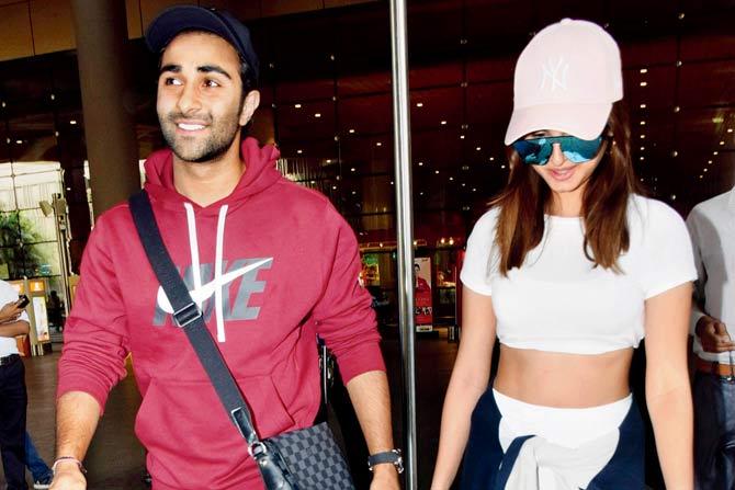 Aadar Jain and Tara Sutaria