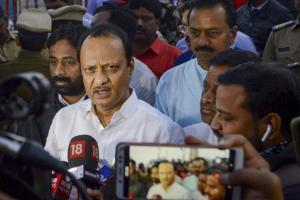  Ajit Pawar pays tributes at Koregaon Bhima war memorial