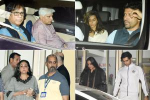 Farhan Akhtar and family, Tina Ambani visit Shabana Azmi in hospital