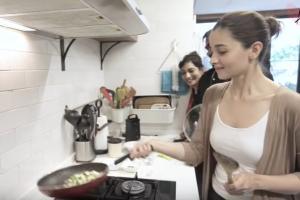 Alia Bhatt cooks up a storm in her kitchen; makes zucchini sabzi