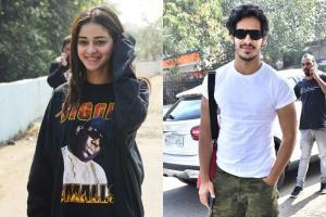 Khaali Peeli cast Ananya Panday, Ishaan Khatter snapped at Pawan Hans