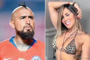 Footballer Arturo Vidal splits with Colombian model Sonia Isaza