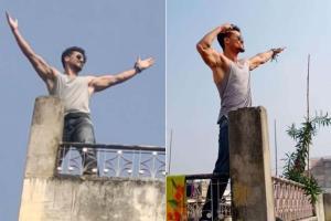 Tiger Shroff shoots for Baaghi 3 in Jaipur