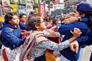 Bandh protests set Bengal on fire; cops arrest 55 agitators