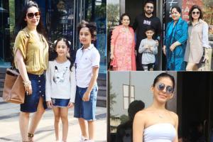 Bandra Diaries: Maanayata Dutt with kids, Alaya F, Shilpa Shetty and fam, Krystle D'Souza clicked