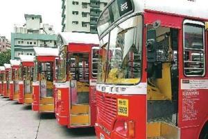 Three BEST buses damaged but otherwise lukewarm bandh