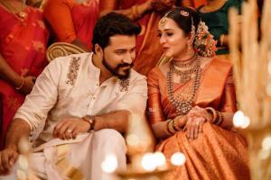 Actress Bhamaa's photos from her wedding are out and they're beautiful!