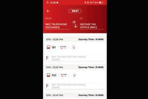 Mumbai: BEST's tracking app loses track of its buses