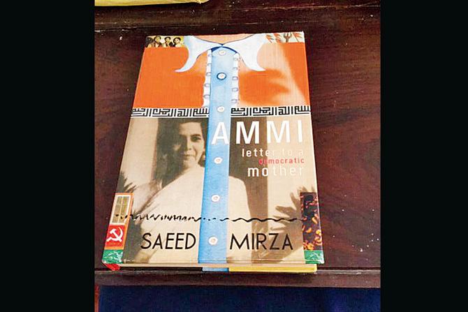 The cover of Mirza’s book, Ammi: Letter to a Democratic Mother, where he featured childhood haunts in this neighbourhood