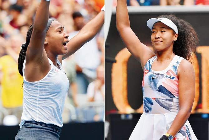 American teen star Coco Gauff and Defending champion Naomi Osaka
