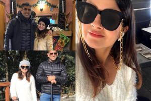 Sakshi Dhoni spends quality time with MS Dhoni and family in Mussoorie