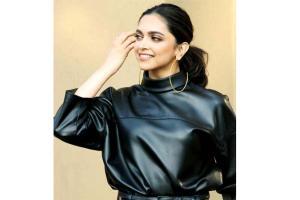 Upgrade your style with a leather dress like Deepika Padukone; shop now