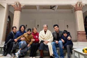 Indian classical musician Amaan Ali Bangash visits his ancestral house