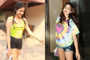 Janhvi Kapoor aces the pleat-look when snapped working out in Bandra