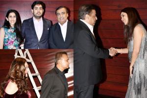 Akash-Shloka, Mukesh Ambani, Anil Ambani attend birthday bash