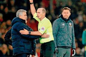 Jose Mourinho defends his yellow card after bust up with Southampton ma