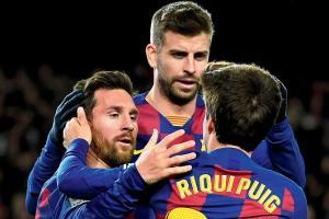 La Liga: Winning start for new Barcelona coach after Messi scores