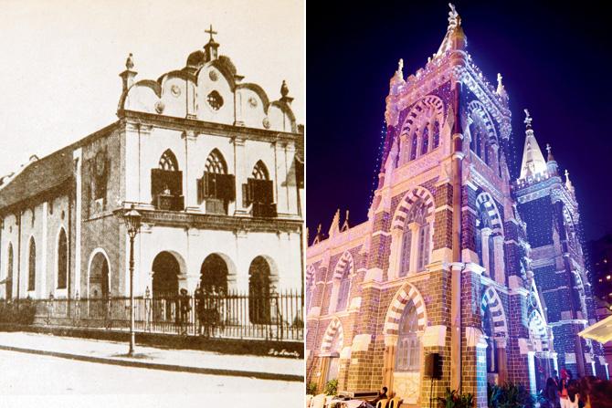 St Michael’s Church in its earlier avatar. The city’s oldest Portuguese Franciscan church, this was constructed in 1534 by church builder Antonio do Porto