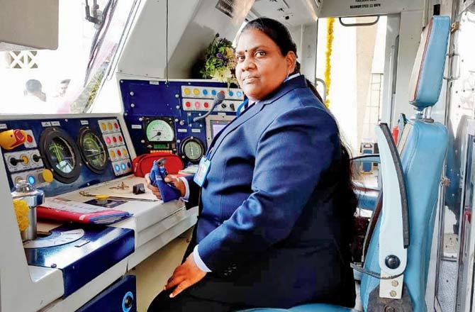 The inaugural run was piloted by motorwoman Manisha Mhaske