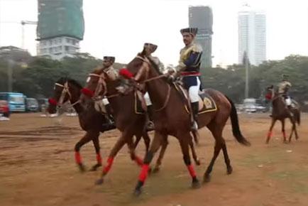  Manish Malhotra adds glamour to Mumbai's mounted police unit