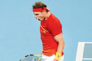 ATP Cup: Rafael Nadal wins, but not in fine fettle