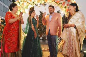 Nehha Pendse adds myriad hues to her wedding trousseau