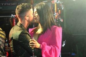 Priyanka Chopra, Nick Jonas ring in New Year with a kiss