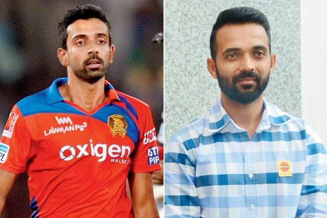 Dhawal Kulkarni, Ajinkya Rahane