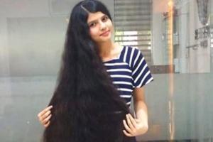 17-year-old Gujarat teenager breaks own record for world's longest hair