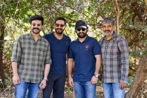 Junior NTR welcomes Ajay Devgn to the world of SS Rajamouli's RRR