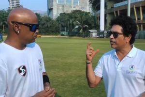 Sachin has a challenge for Kambli and has given him a week's deadline