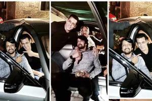Kichcha Sudeepa gets a big surprise at his house, courtesy Salman