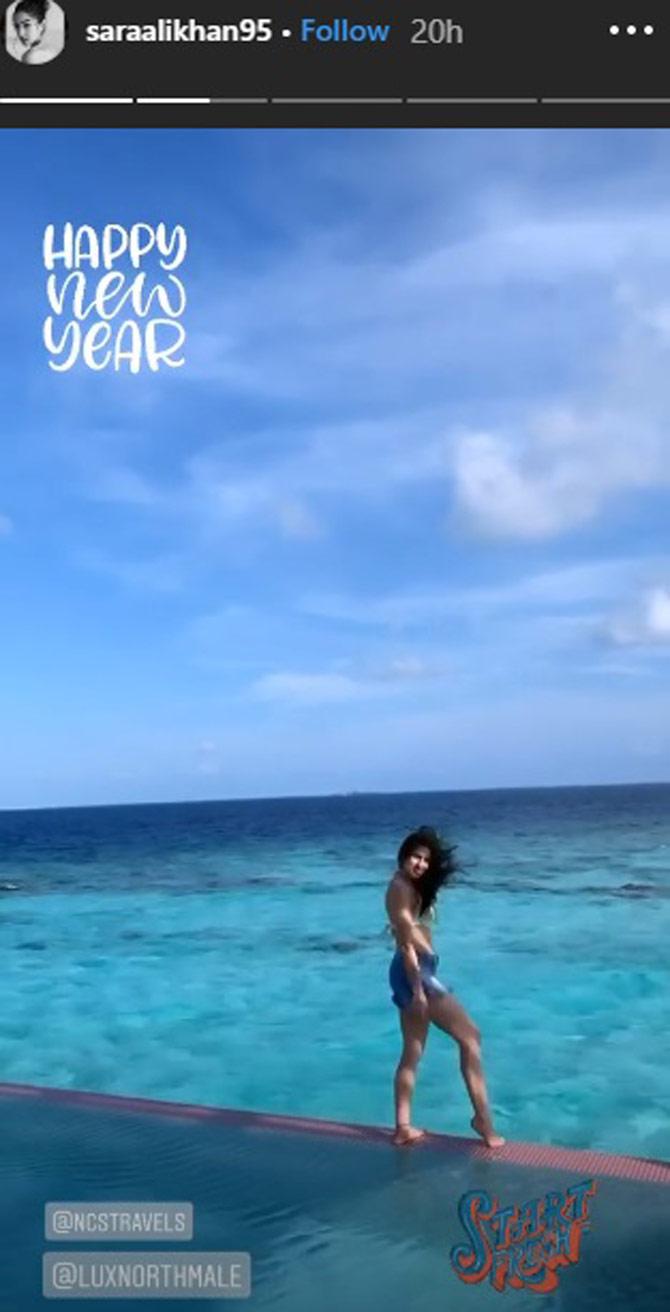 Sara Ali Khan Maldives