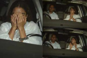 Inside Pictures: Fans and Paparazzi go crazy for Sara Ali Khan