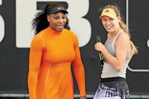 Serena Williams and Caroline Wozniacki win maiden doubles tie