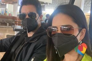 Here's why Sunny Leone put a mask on when a fan asked her for a selfie
