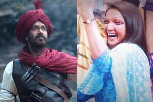 Tanhaji collects 20.57 crore, while Chhapaak earns 6.90 crore on day 2