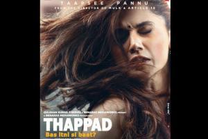 Thappad first look: Taapsee looks shaken to the core in the poster