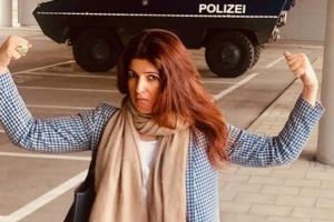 Twinkle Khanna reacts to son Aarav saving her number as 'Police'